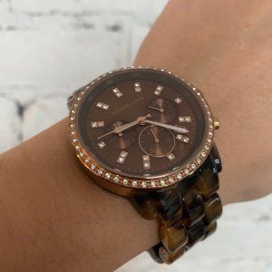 Michael Kors Tortoise Watch